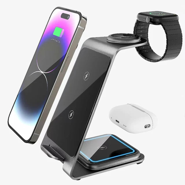 3 In 1 Wireless Fast Charger