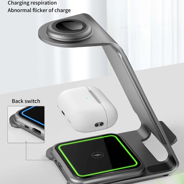 3 In 1 Wireless Fast Charger